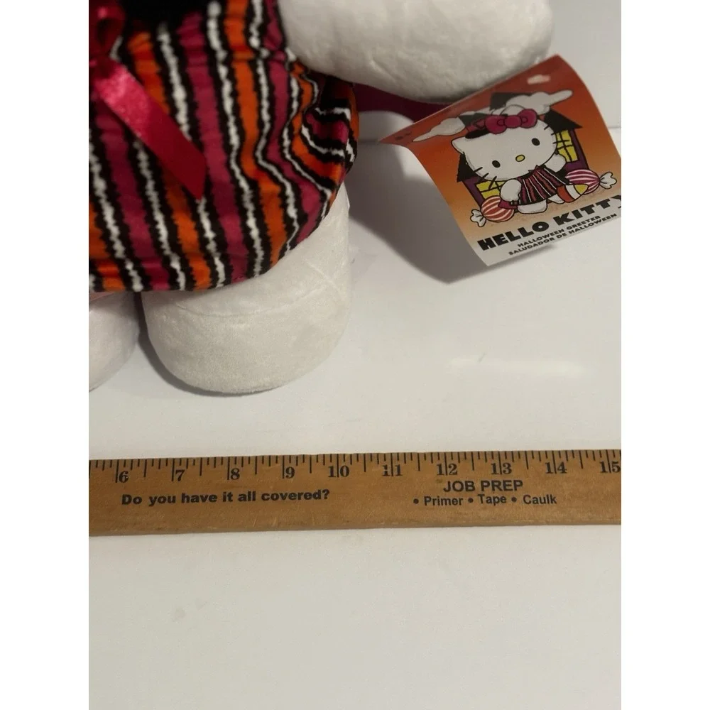 NWT Hello Kitty Halloween Greeter Bright Witch Stuffed Animal‎